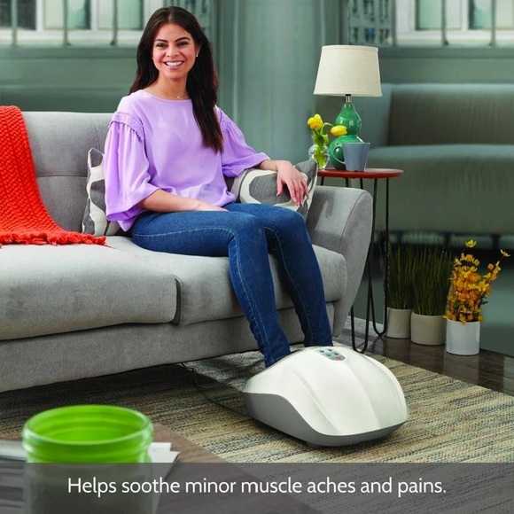 HoMedics Shiatsu Air 2.0 Foot Massager with Heat, Air Compression Massage - Picture 5 of 5